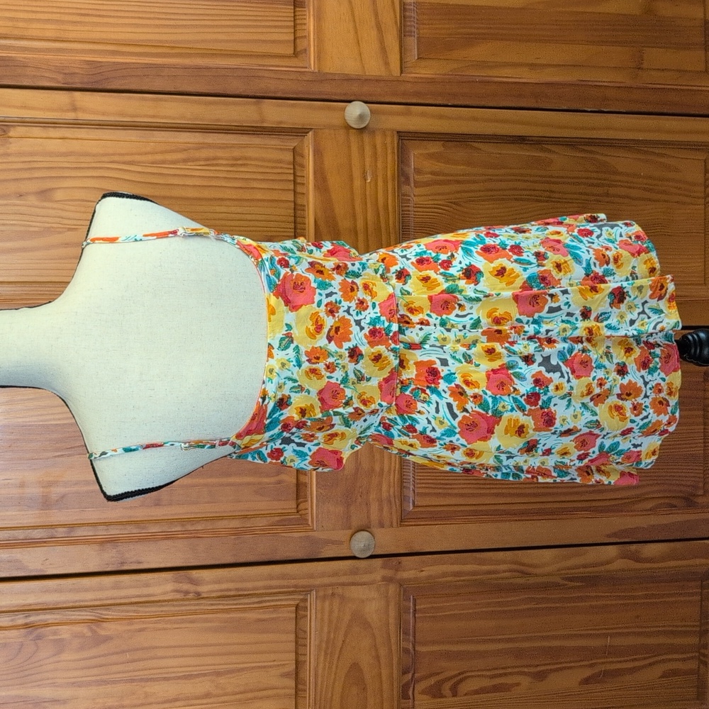 A Byer Sleeveless Mini Sun Dress S - Picture 6 of 7